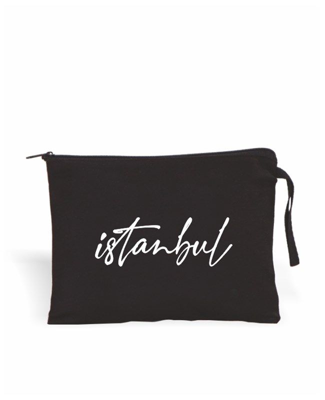 Düz Renkli Clutch Çanta