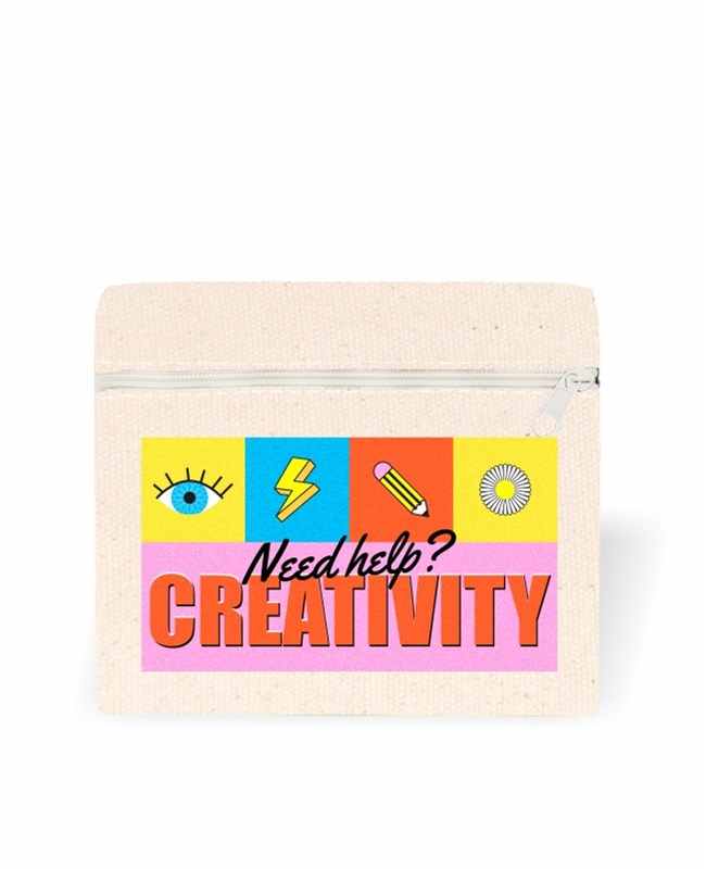 Orta Fermuarlı Düz Clutch Çanta